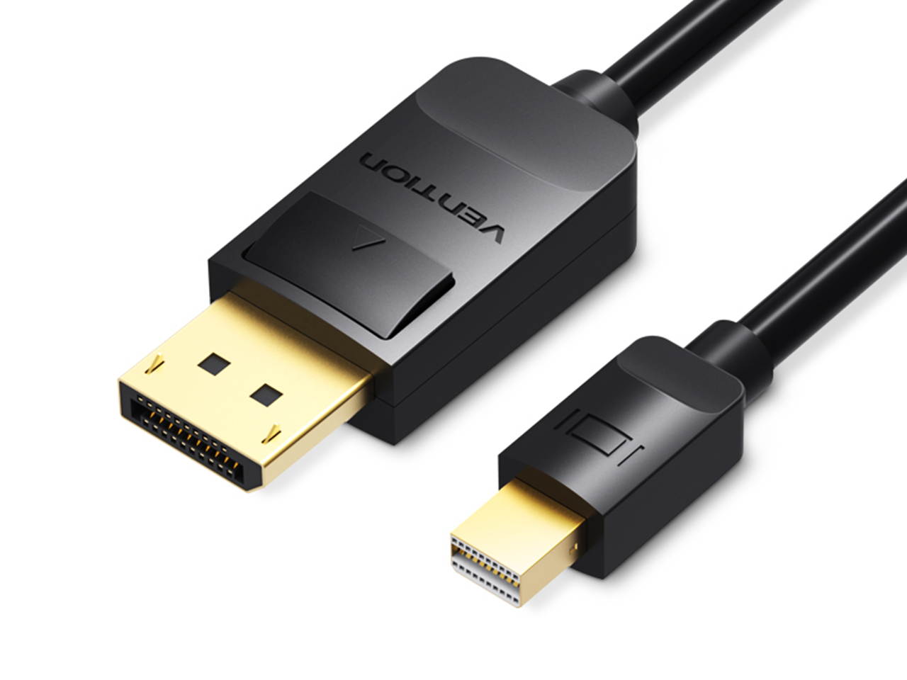 Vention Mini DisplayPort to DisplayPort Cable,Mini DP(Thunderbolt Compatible) to DP Adapter Male to Male Gold-Plated Cord Compatible for MacBook,Surface Pro, Dell,Lenovo and more