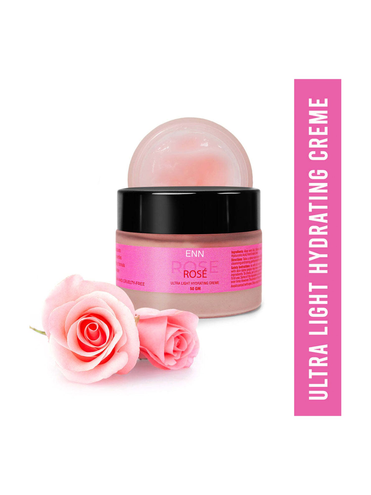 ENN Pucker Lip Balm Mini & Rose Ultra Light Hydrating Creme Combo Kit