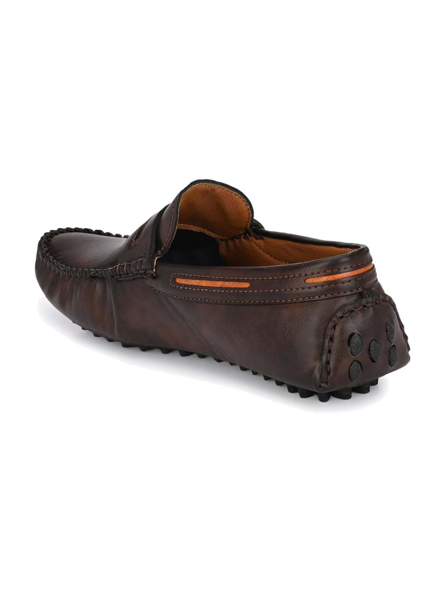 Prolific Men's Brown Casual Loafers