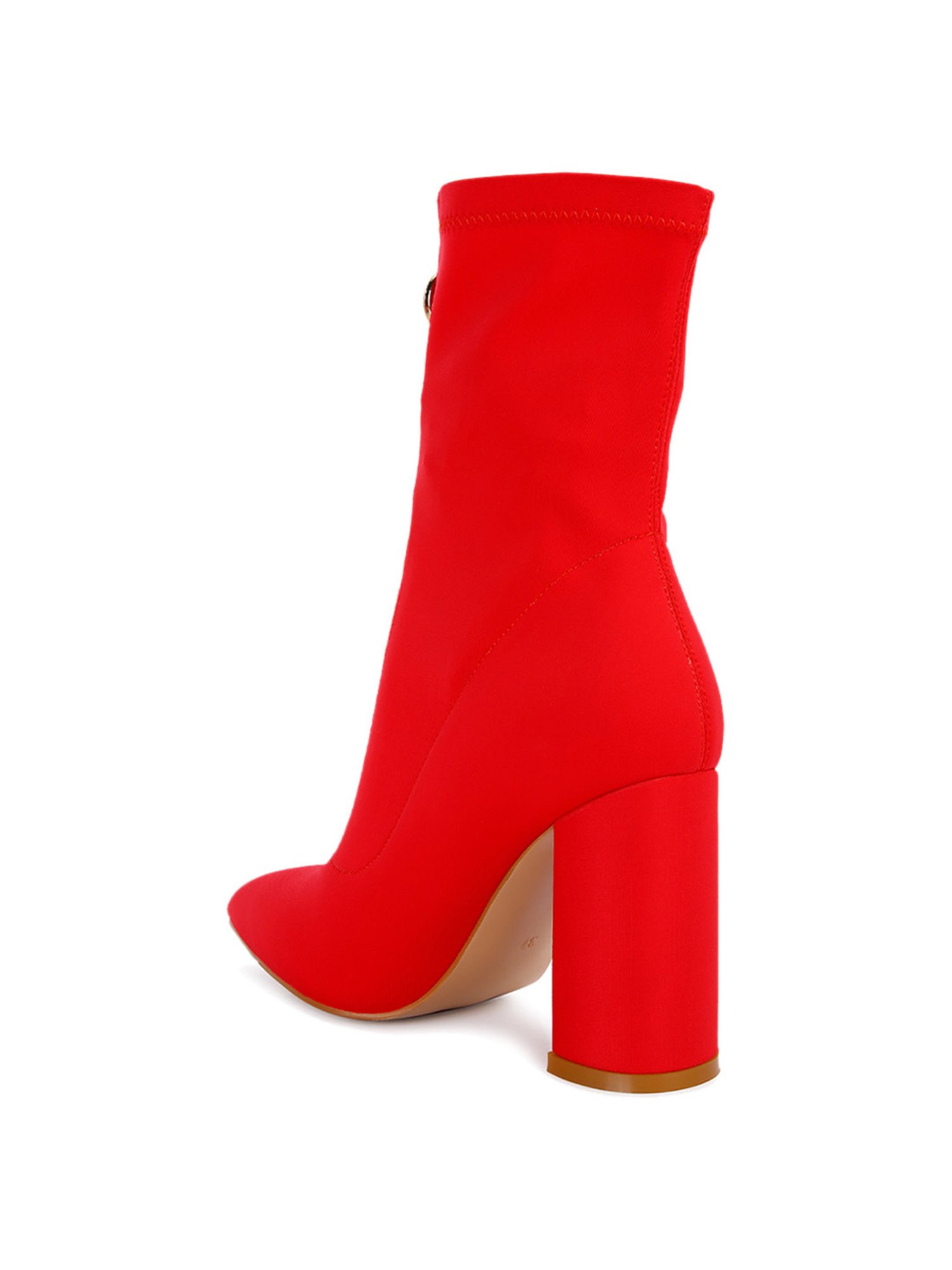 London Rag Women's Red Casual Booties