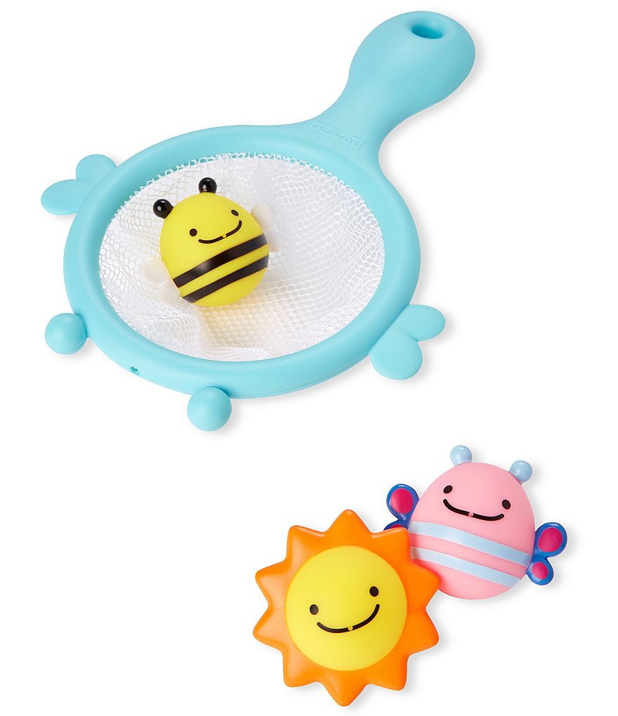Skip Hop Zoo Scoop & Catch Squirties Bath Toys Set