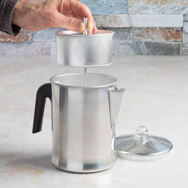 Primula 9-Cup Coffee Percolator - Silver