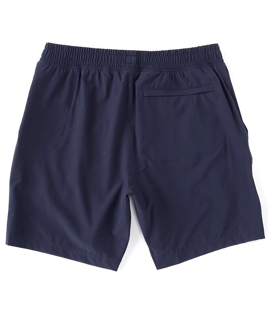 Redsand Elastic Waist Colorblock 20#double; Outseam Volley Shorts