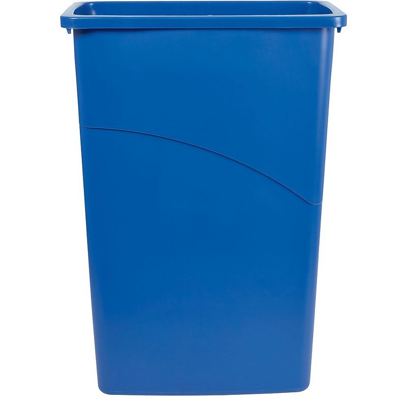 Brighton Slim Wastebasket Blue 23 Gallon 2625780