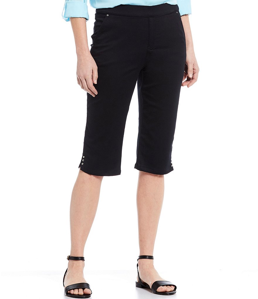 Intro Rose Tummy Panel Cotton Blend Pull-On Skimmer