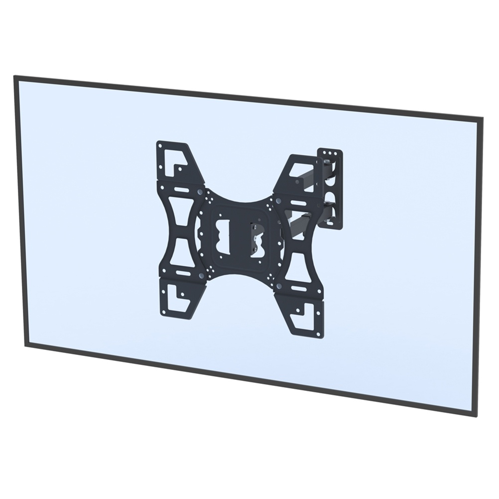 Adjustable Wall Mount Bracket Rotatable TV Stand Practical TV Rack Convenient TV Shelf for Home Living Room