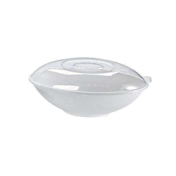 PacknWood 210BCHICL1501, 6.2-inch Dia Clear Recyclable Lid for 210BCHIC1500 Bowl