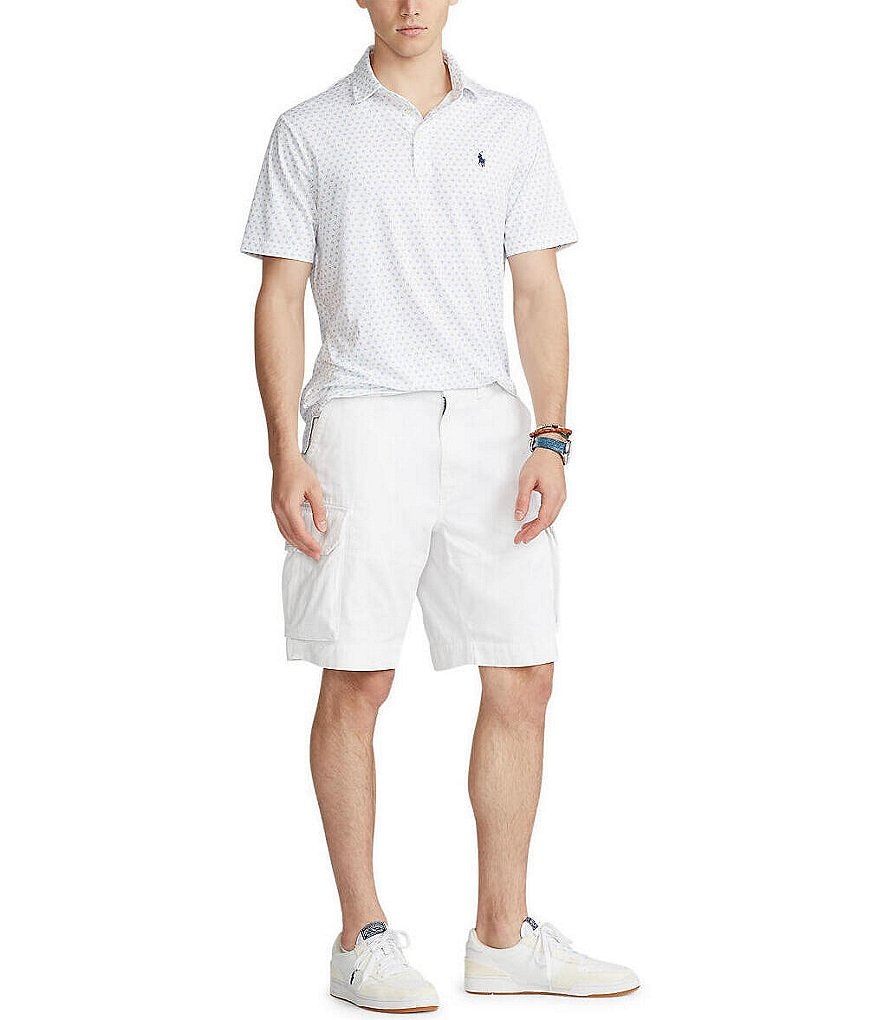 Cutter & Buck Big & Tall Prospect Textured Performance Stretch Short-Sleeve Polo Shirt