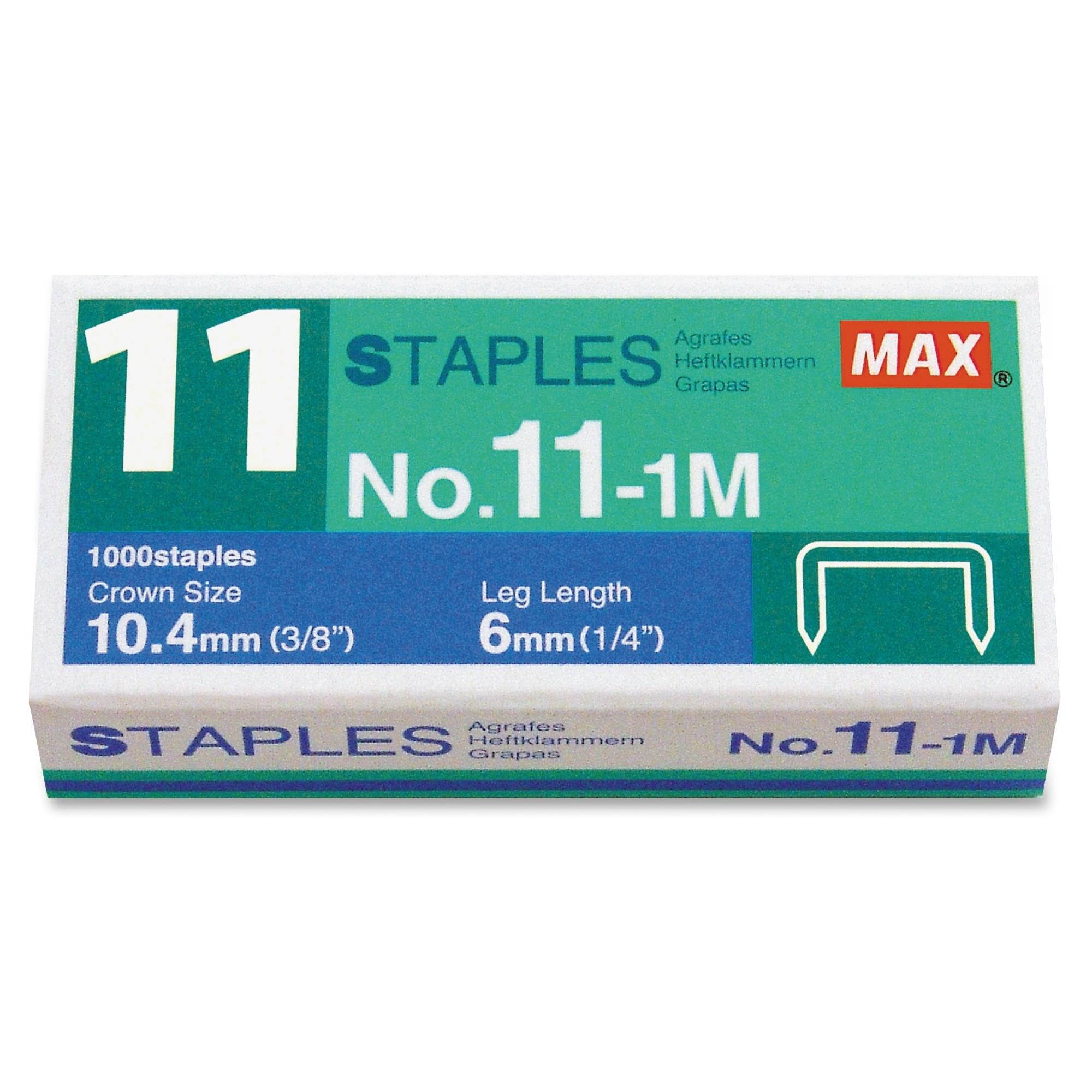 Max USA No. 11-1M Staples
