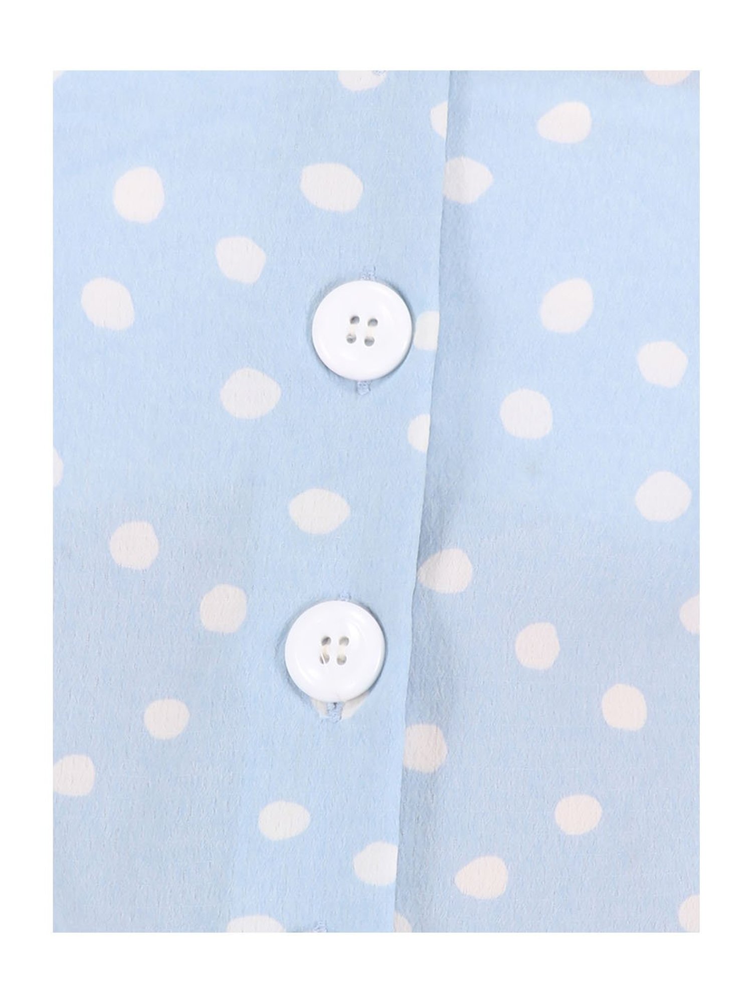 Cutecumber Kids Blue Printed  Top