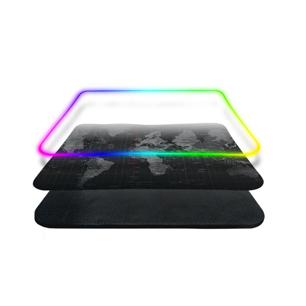 LEDs RGB Mouse Pad 14 Lighting Modes Gaming Extra Large Soft Extended Non Slip Mousepad for PC Laptop