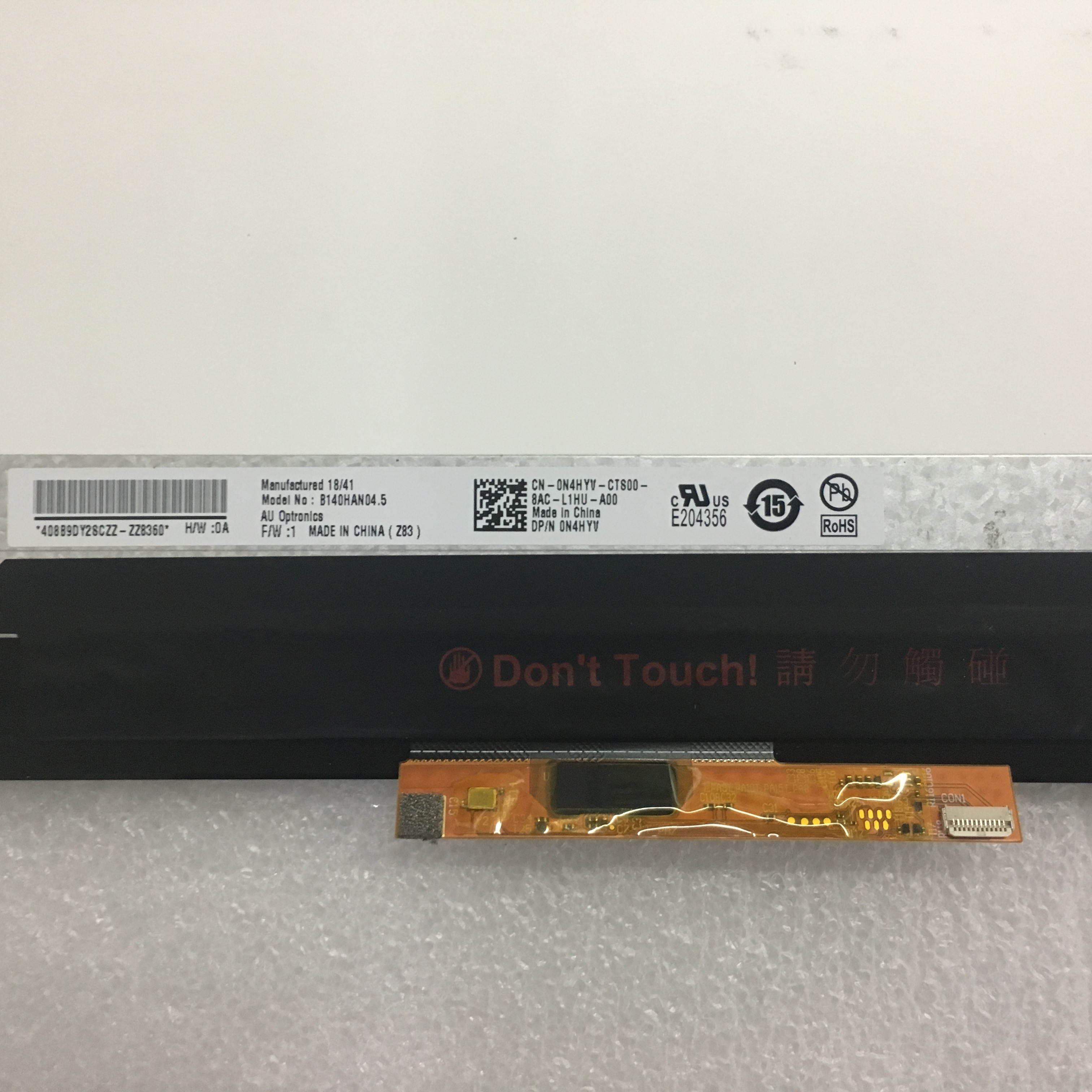 14.0" For DELL Inspiron 5482 LCD display Screen Touch Digitizer Assembly FHD 1920*1080