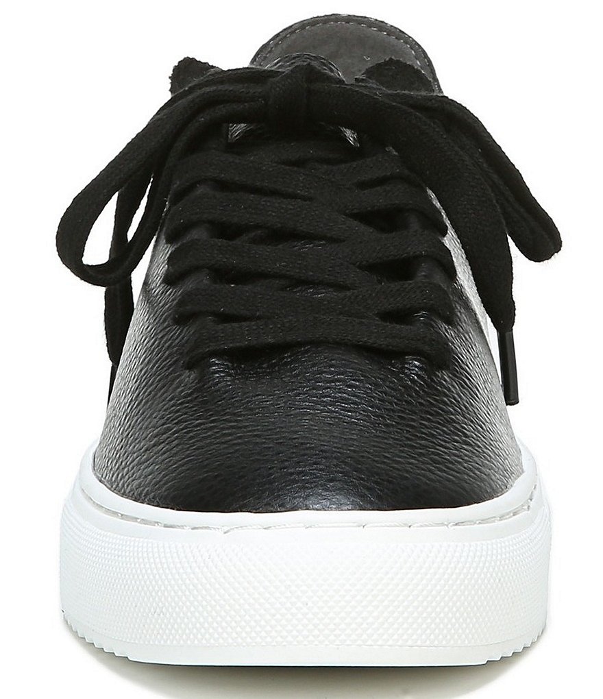 Kendall + Kylie Women's Anthracite Leopard EZORA 2.0 Low Top Lace Up Multi Sneakers