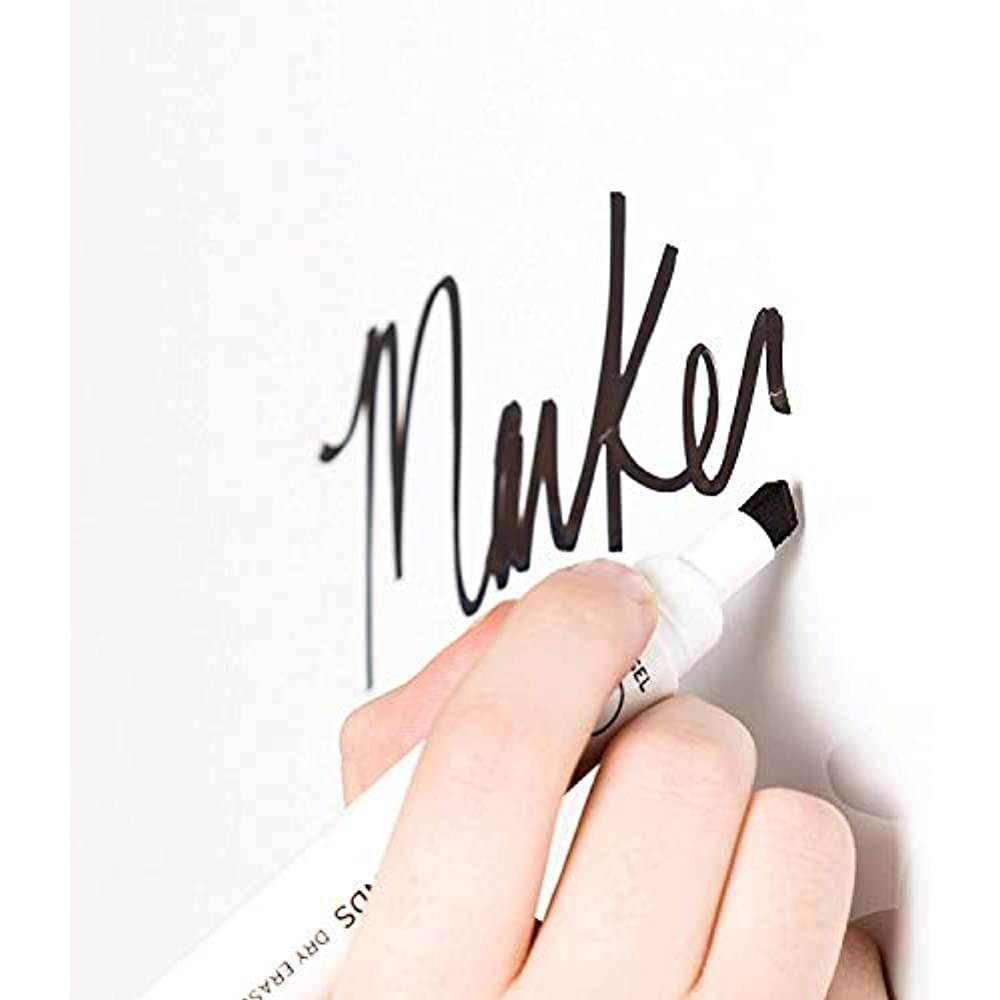 Magnetic Dry Erase Calendar with Decor Frame 30 x 20 White Surface and Frame 2075U0001