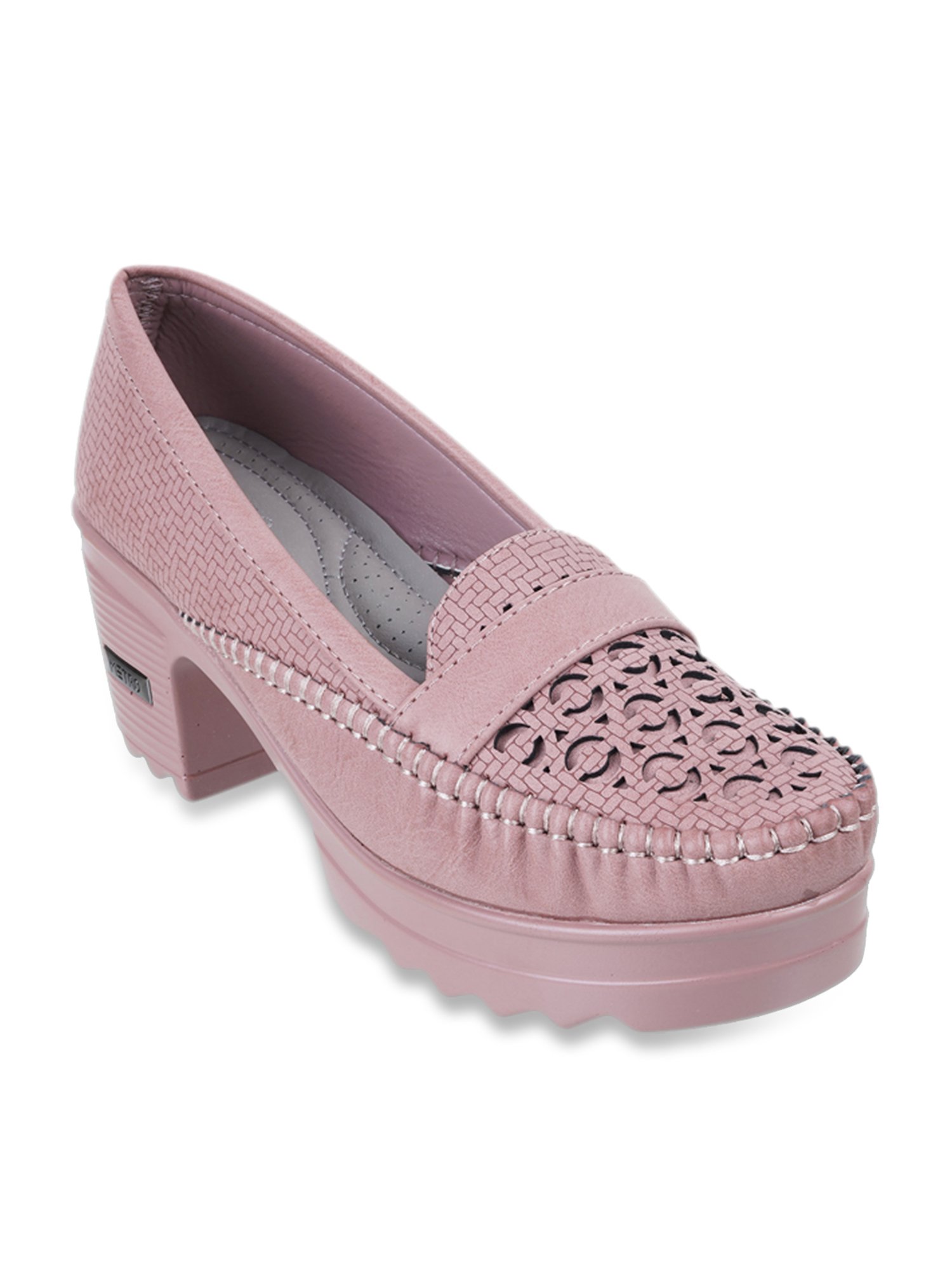 Metro Women's Dusty Pink Casual Loafers