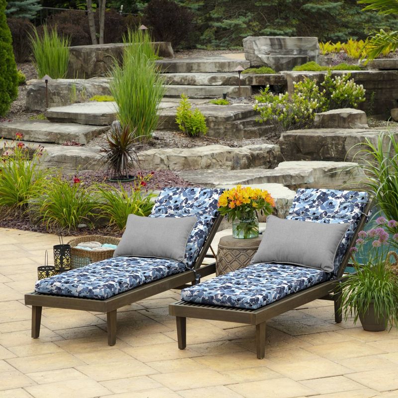 Garden Delight Cartridge Chaise Cushion - Arden Selections