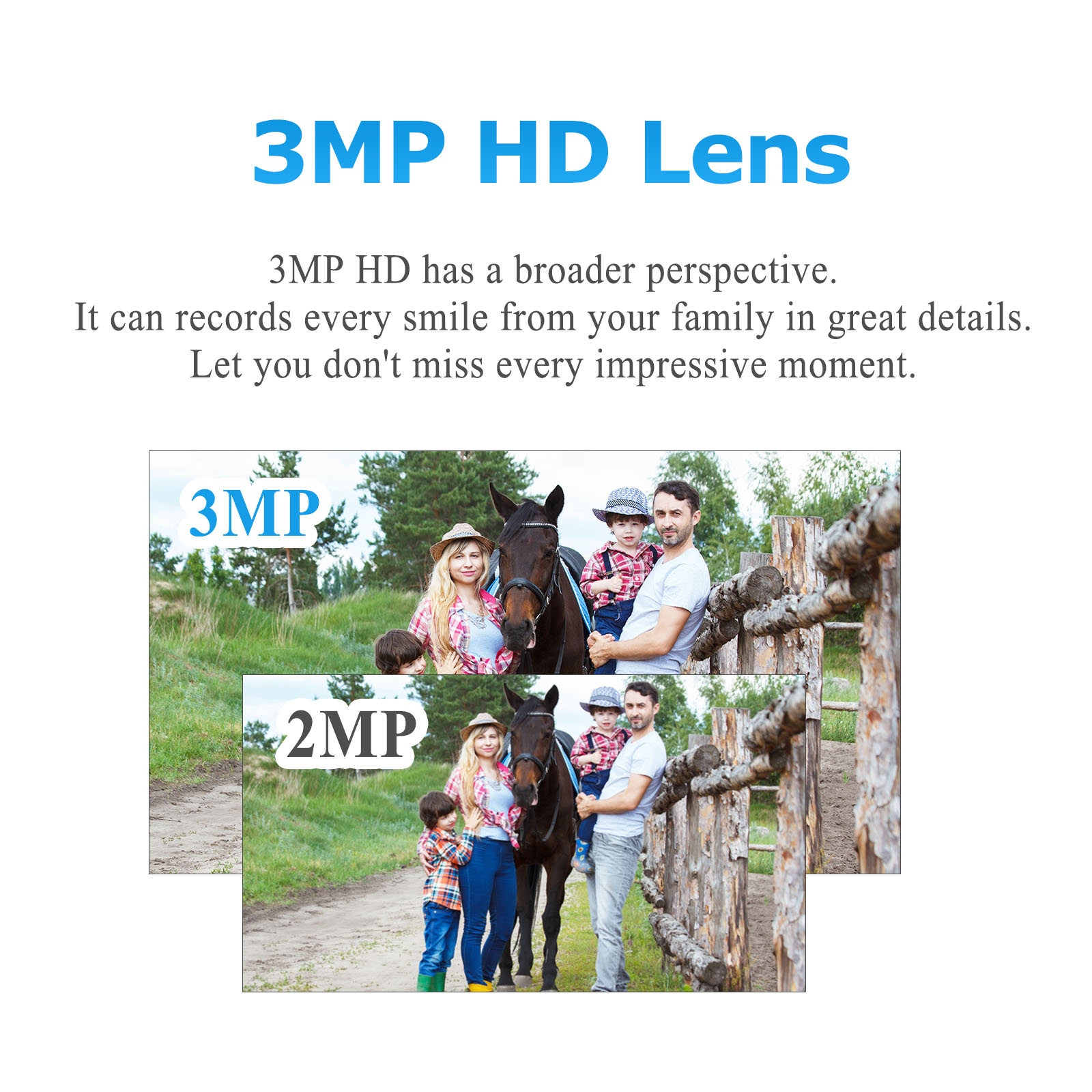 ANRAN 3MP 8CH PoE Video Surveillance System, 4pcs Wired Outdoor 1536P PoE IP Cameras,  8 Channel 5MP POE NVR Security System with 2TB HDD for 24/7 Recording, Night Vision, Email Alarm, Motion Detect