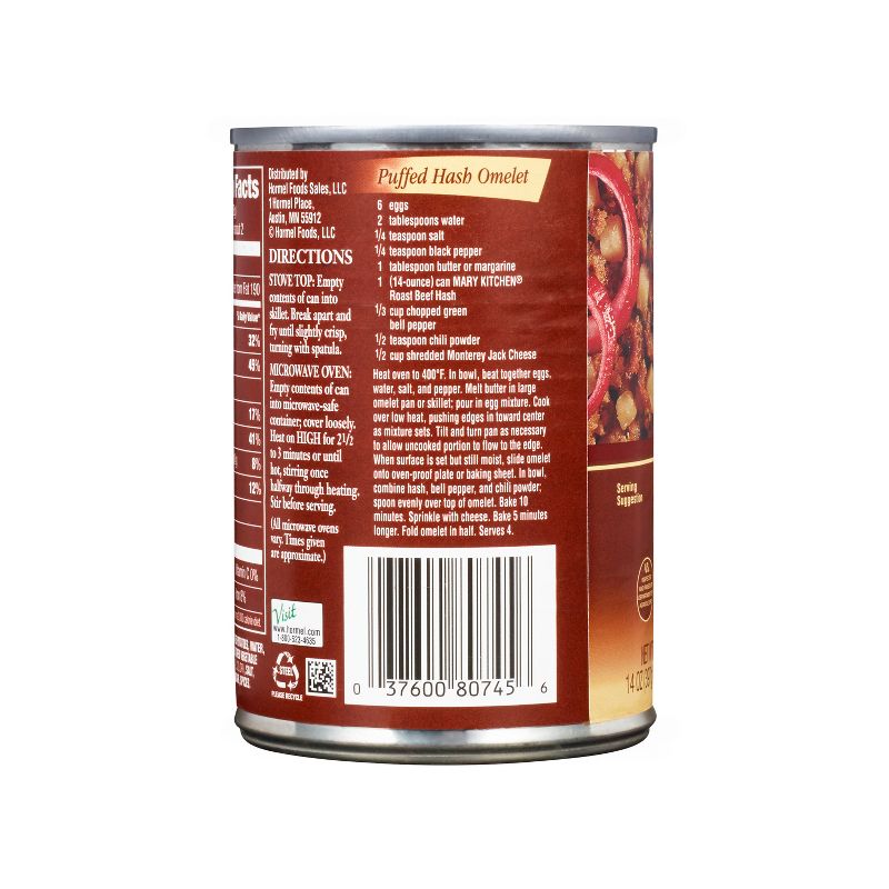 Hormel Mary Kitchen Roast Beef Hash - 15oz