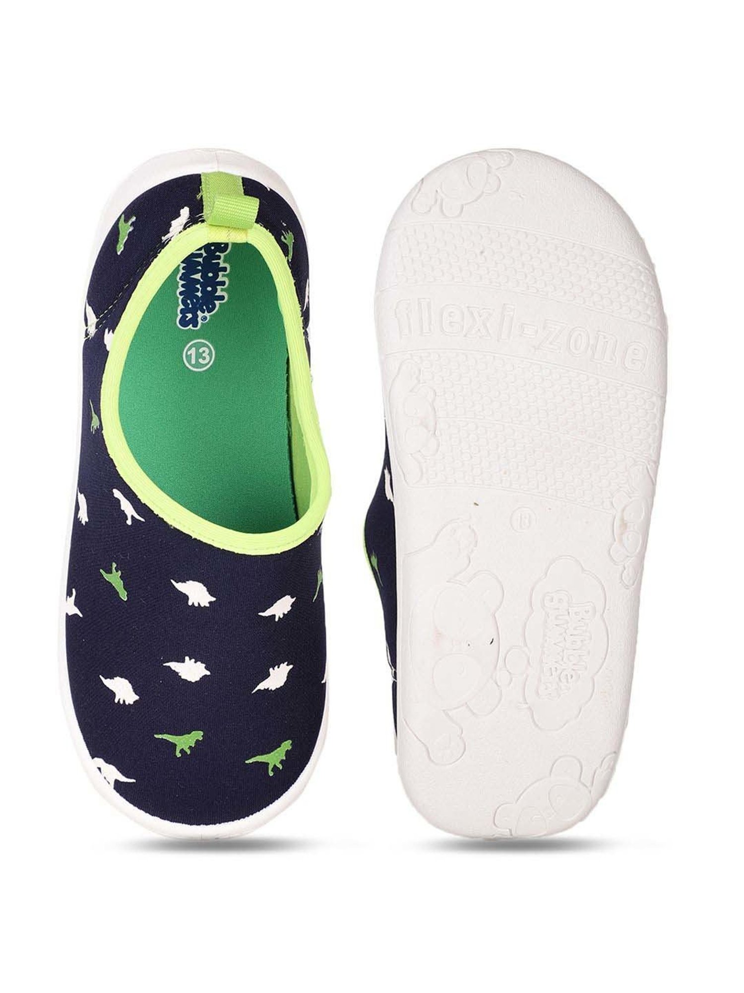 Bubblegummers by Bata Kids Blue Casual Slip-Ons