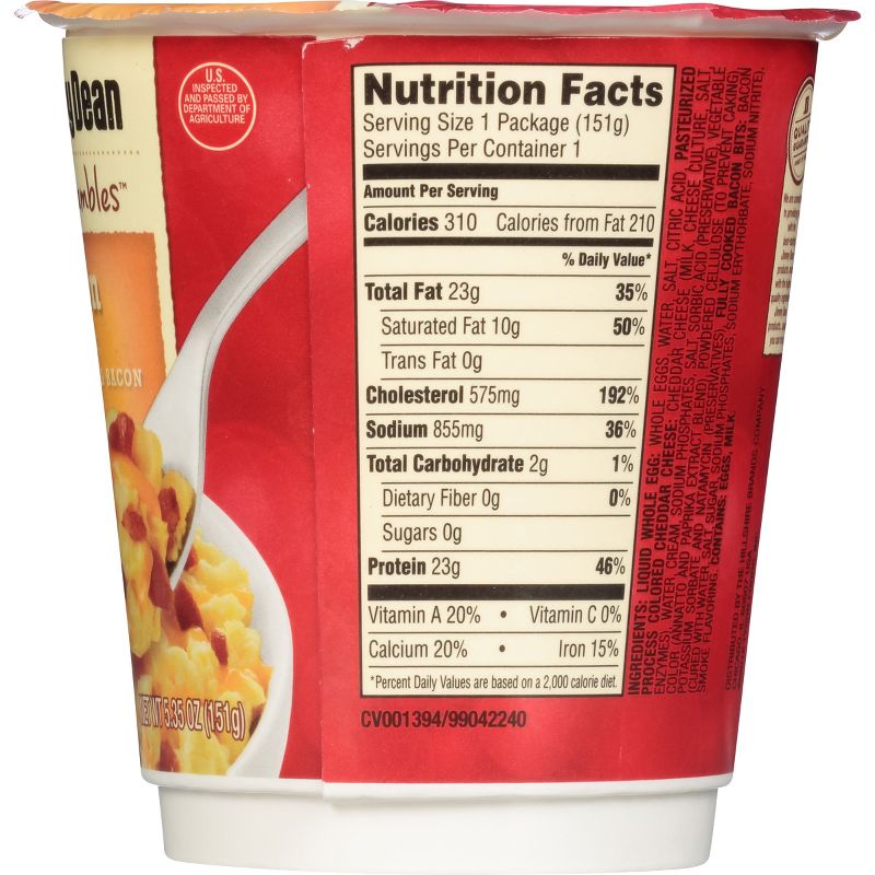 Jimmy Dean Simple Scrambles Bacon - 5.35oz