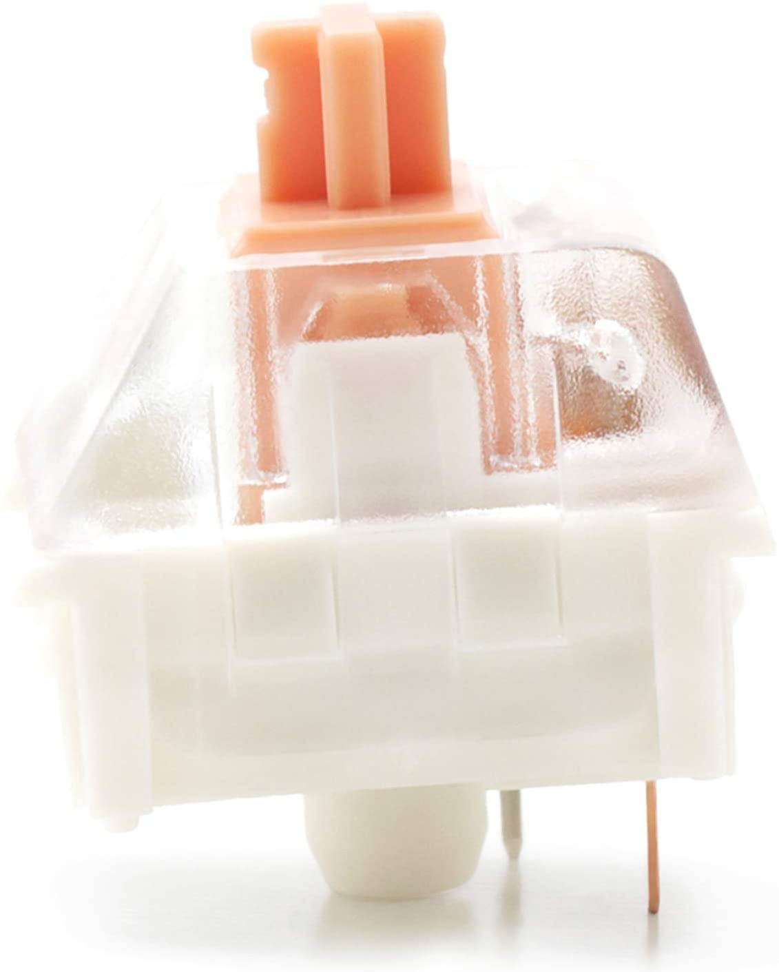 Drop Halo True Keyboard Switches &mdash; Plate Mounted, Tactile, 60g, Cherry-Style, Quiet Switches, by Kaihua (Halo True, 70 Pack)