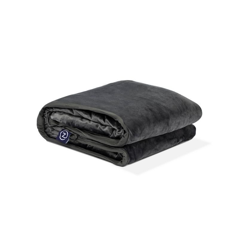 48" x 72" 15lbs Weighted Blanket Gray - Z by Gravity