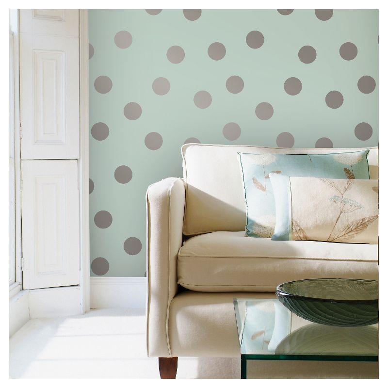 Devine Color Dots Peel & Stick Wallpaper Horizon and Sterling