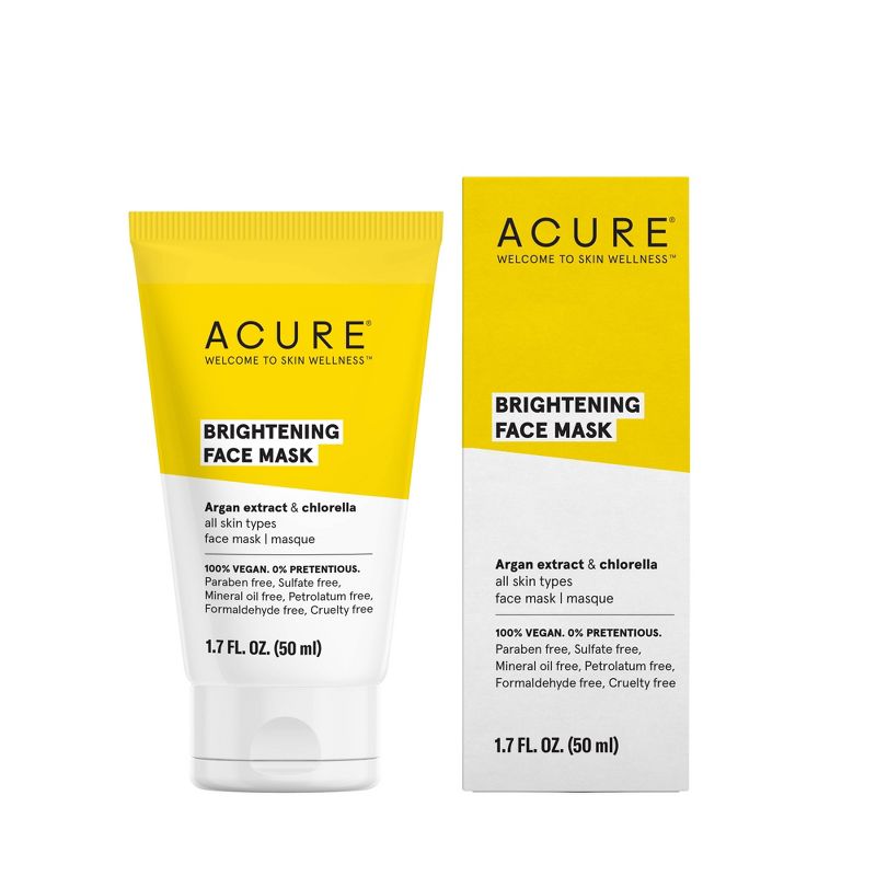 Acure Brightening Face Mask - 1.7 fl oz