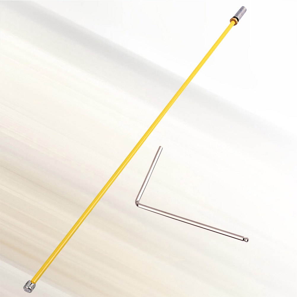 2 Way Adjustment Truss Rod 490mm Double Course Truss Rod for Guitar with Wrench (Yellow)