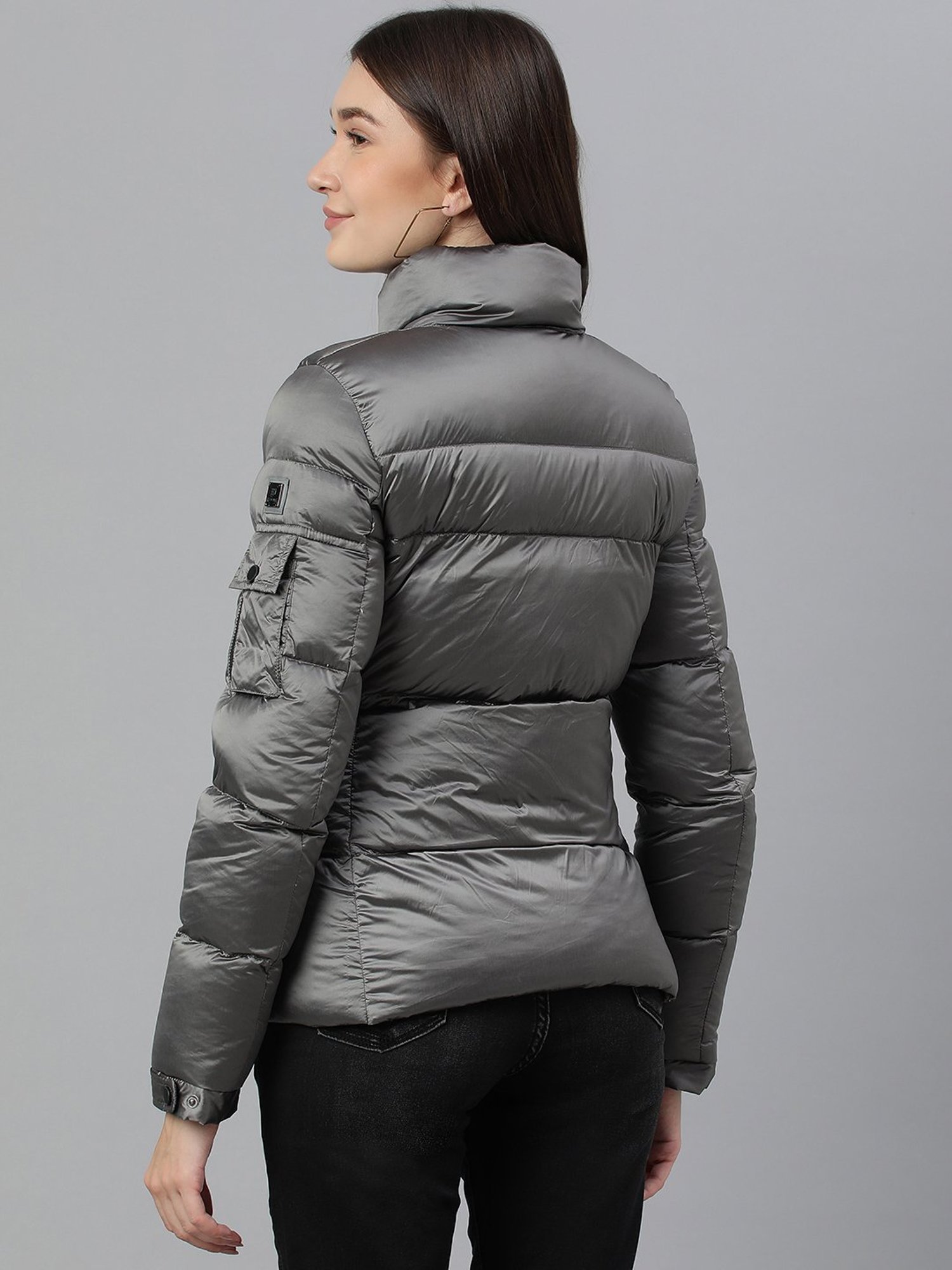Woods Grey Padded Jacket
