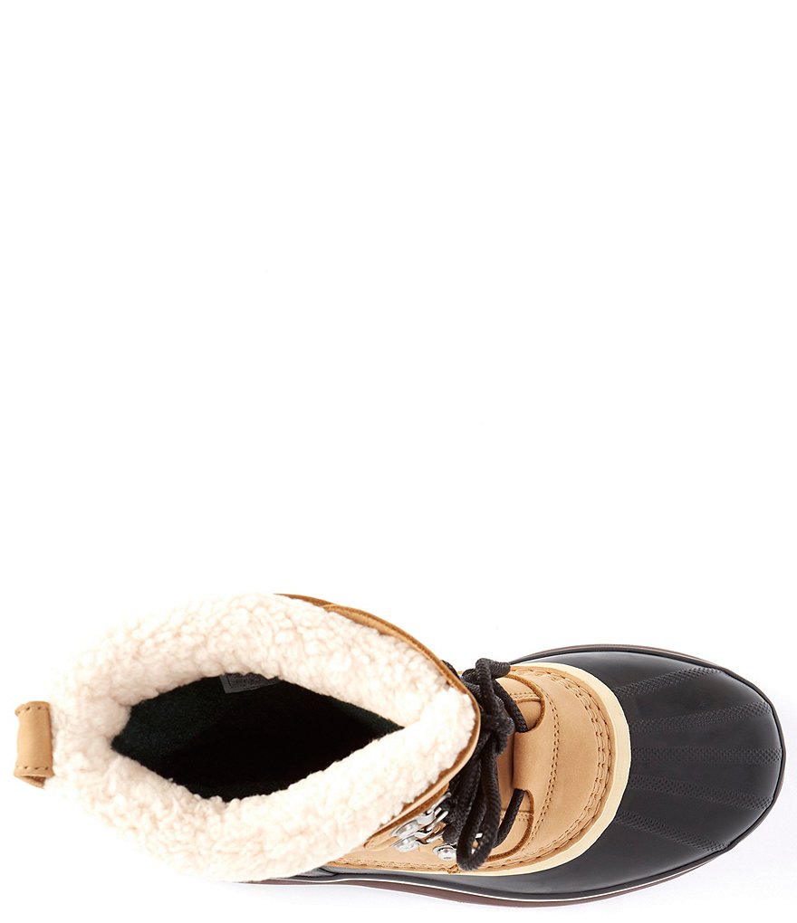 Sorel Men's Caribou Stack Waterproof Suede Leather Winter Boots