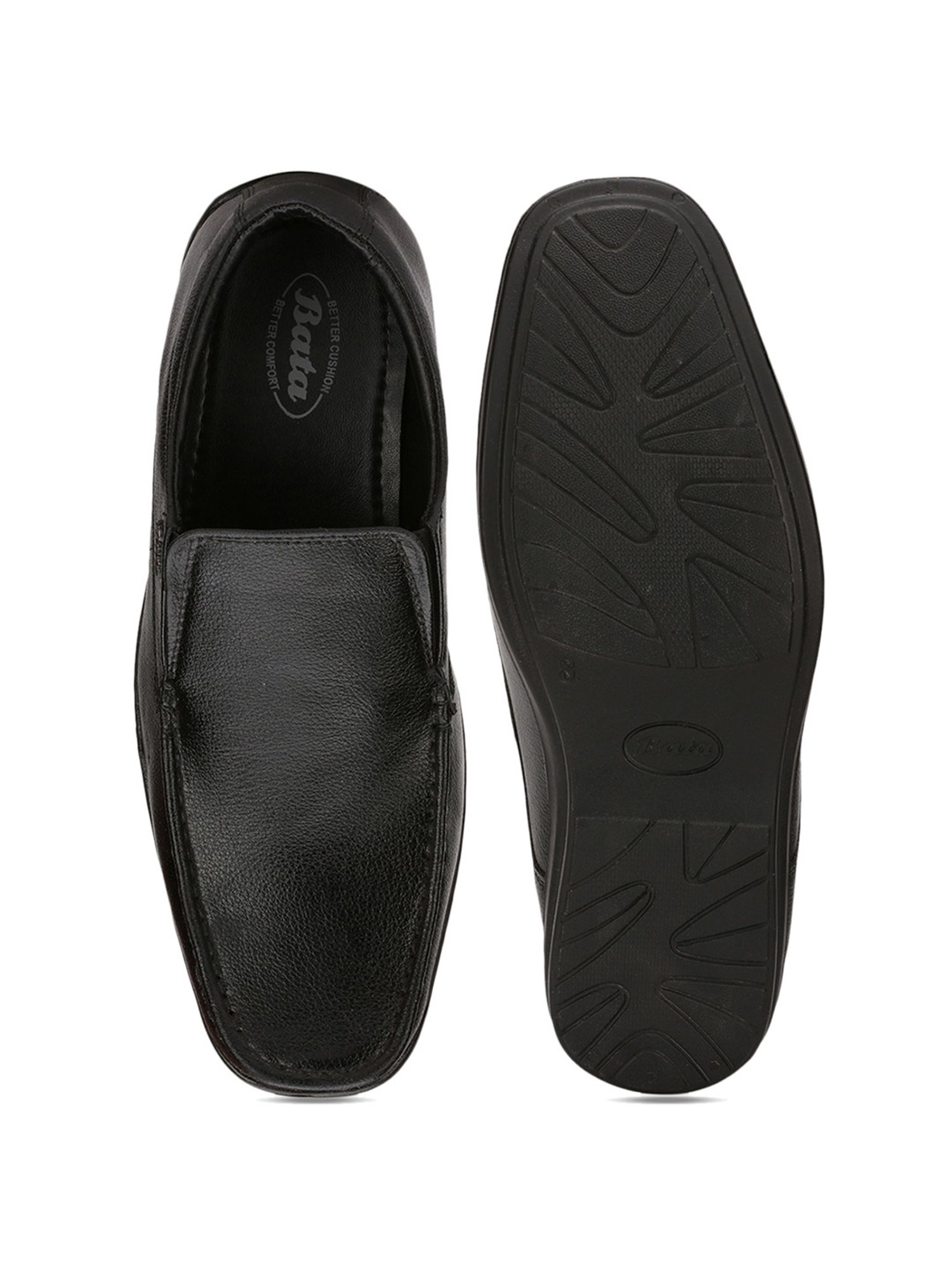Bata Men's Black Formal Loafers