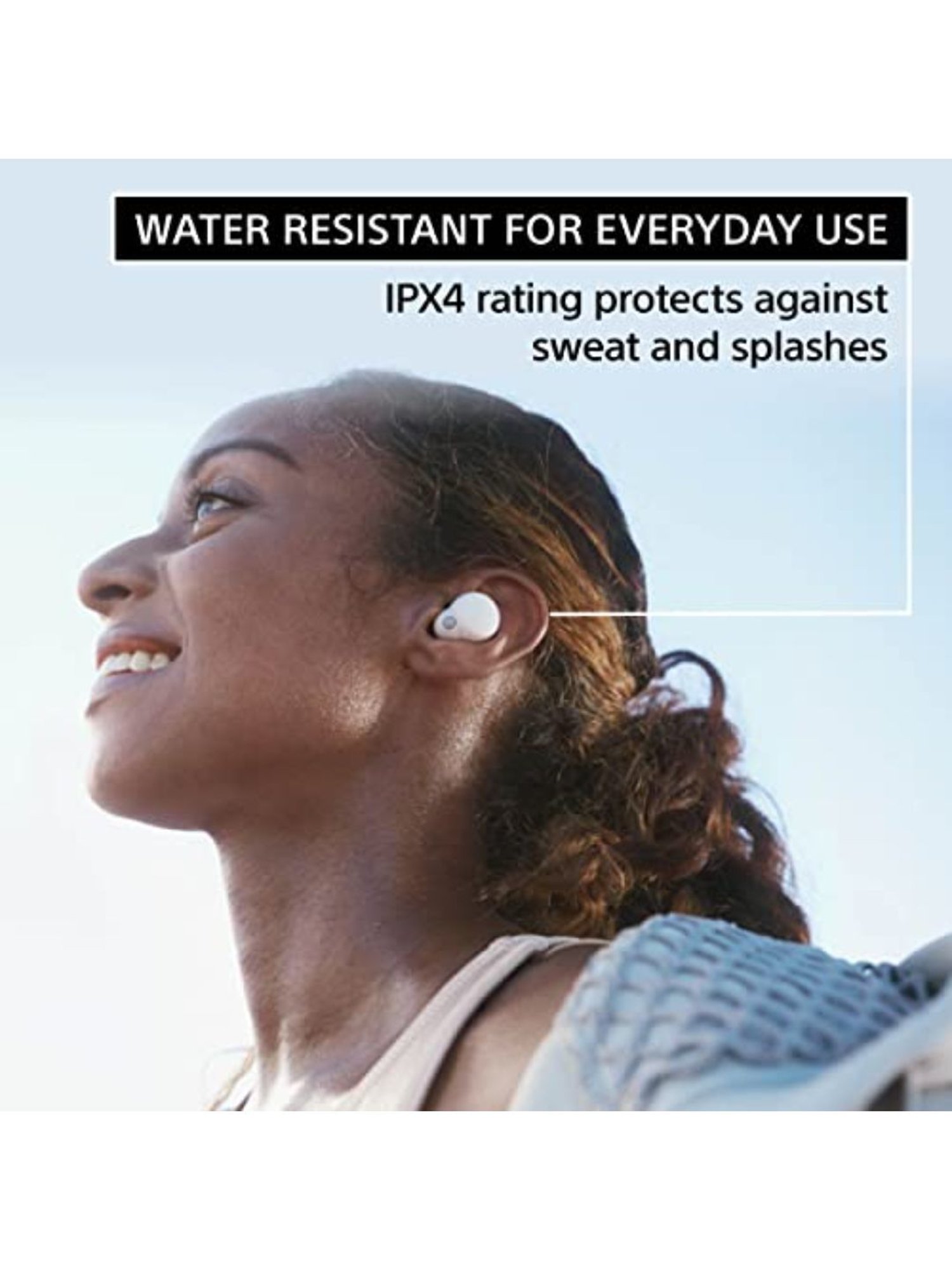 Sony WF-LS900N Truly Wireless Noise Cancelling Earbuds Up to 20 Hours Battery (Black)