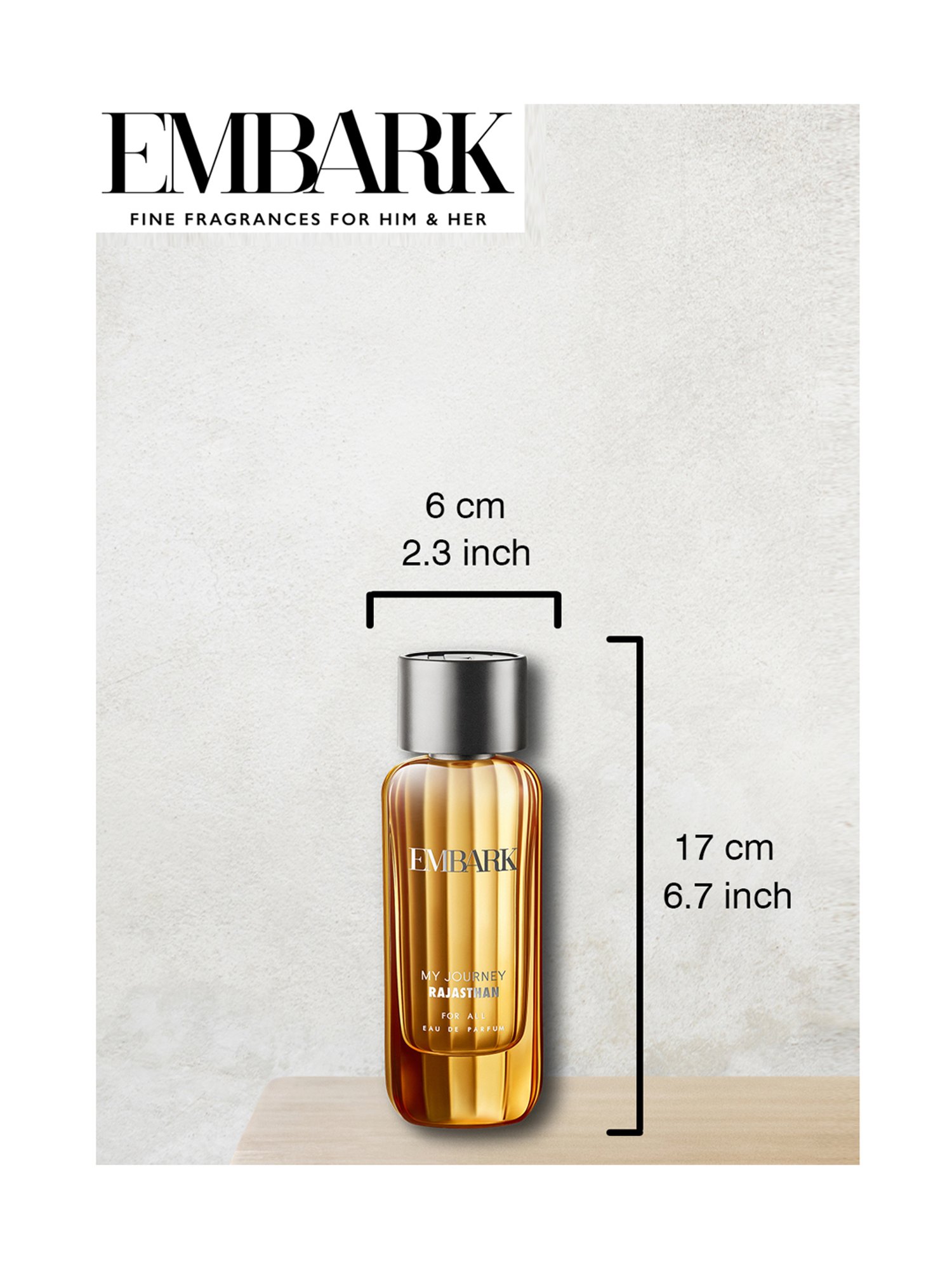 Embark My Journey Rajasthan for All EDP - 100 ml