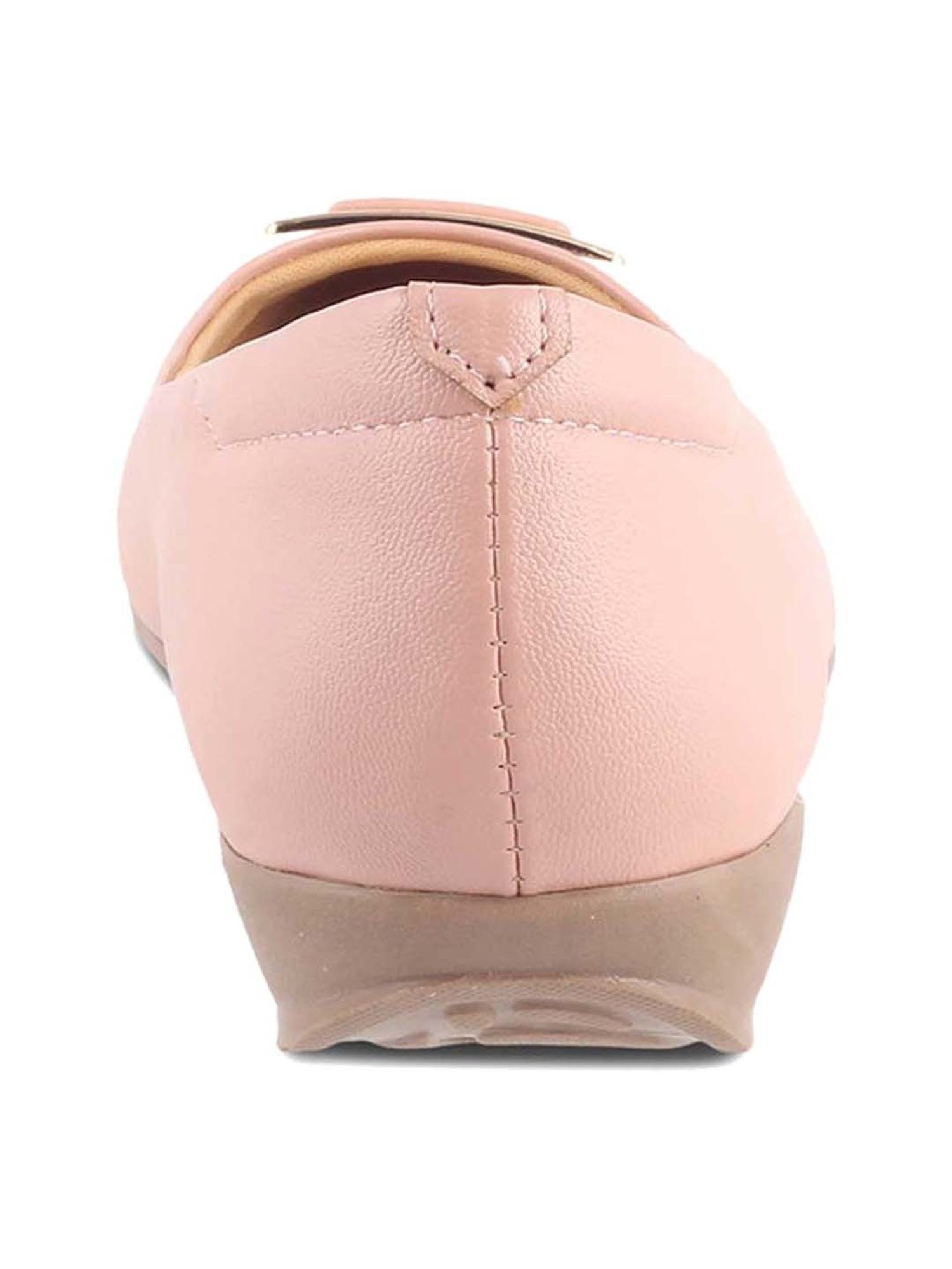 Tresmode Women's Pink Flat Ballets