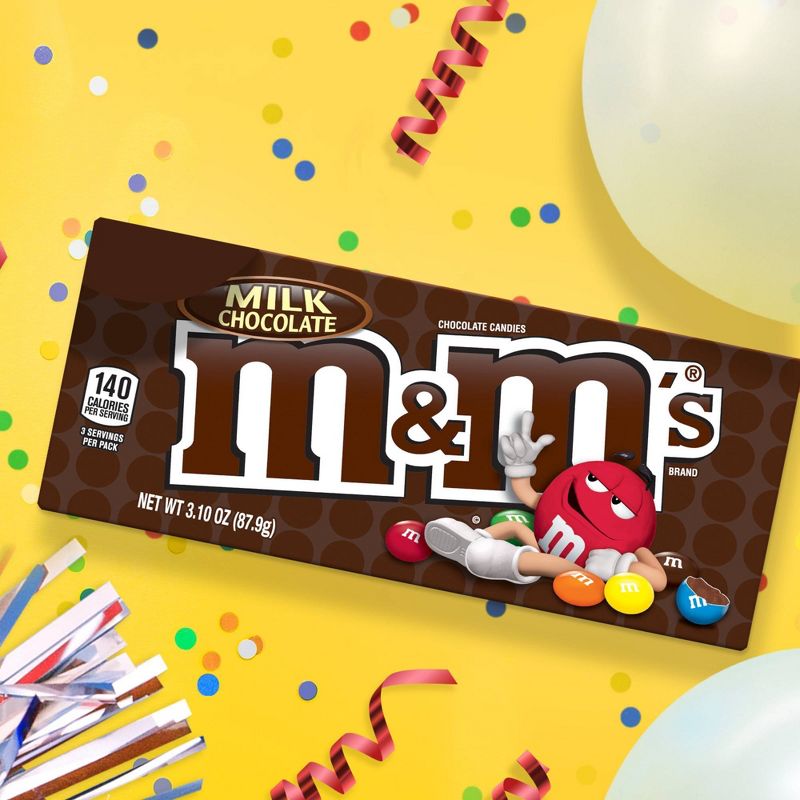 M&M's Milk Chocolate Candies - 3.1oz