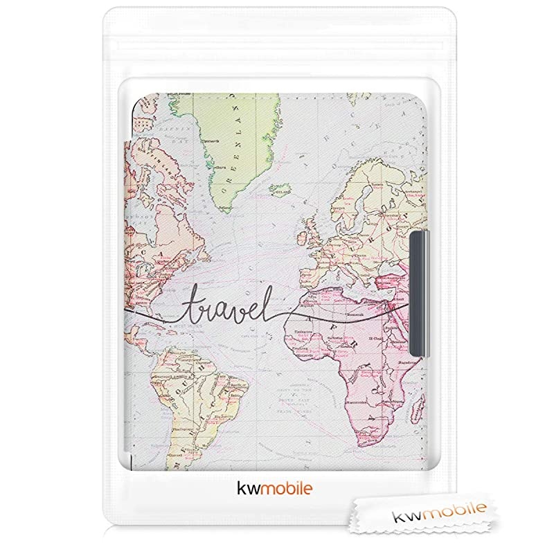 Case Compatible with Kobo Clara HD - Case e-Reader Cover - Travel Black/Multicolor