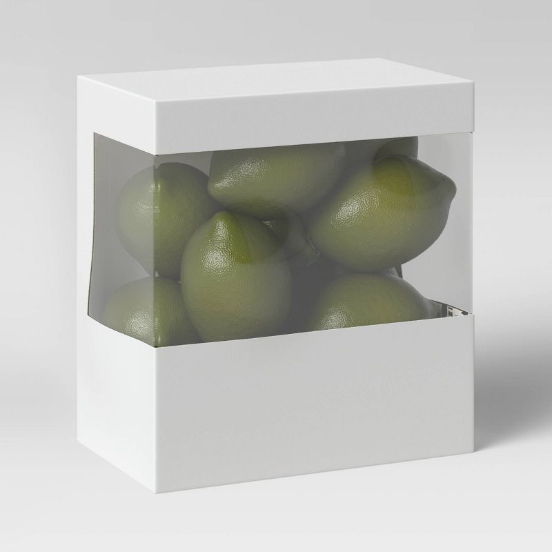 17pc Unscented Lime Vase Filler Green - Threshold™