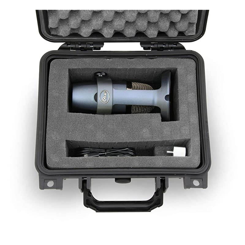Mic Case Compatible with Blue Yeti Nano USB Microphone Small Blue Yeti Nano Accessories, Includes Case Only, Does Not fit Original Blue Yeti Mic