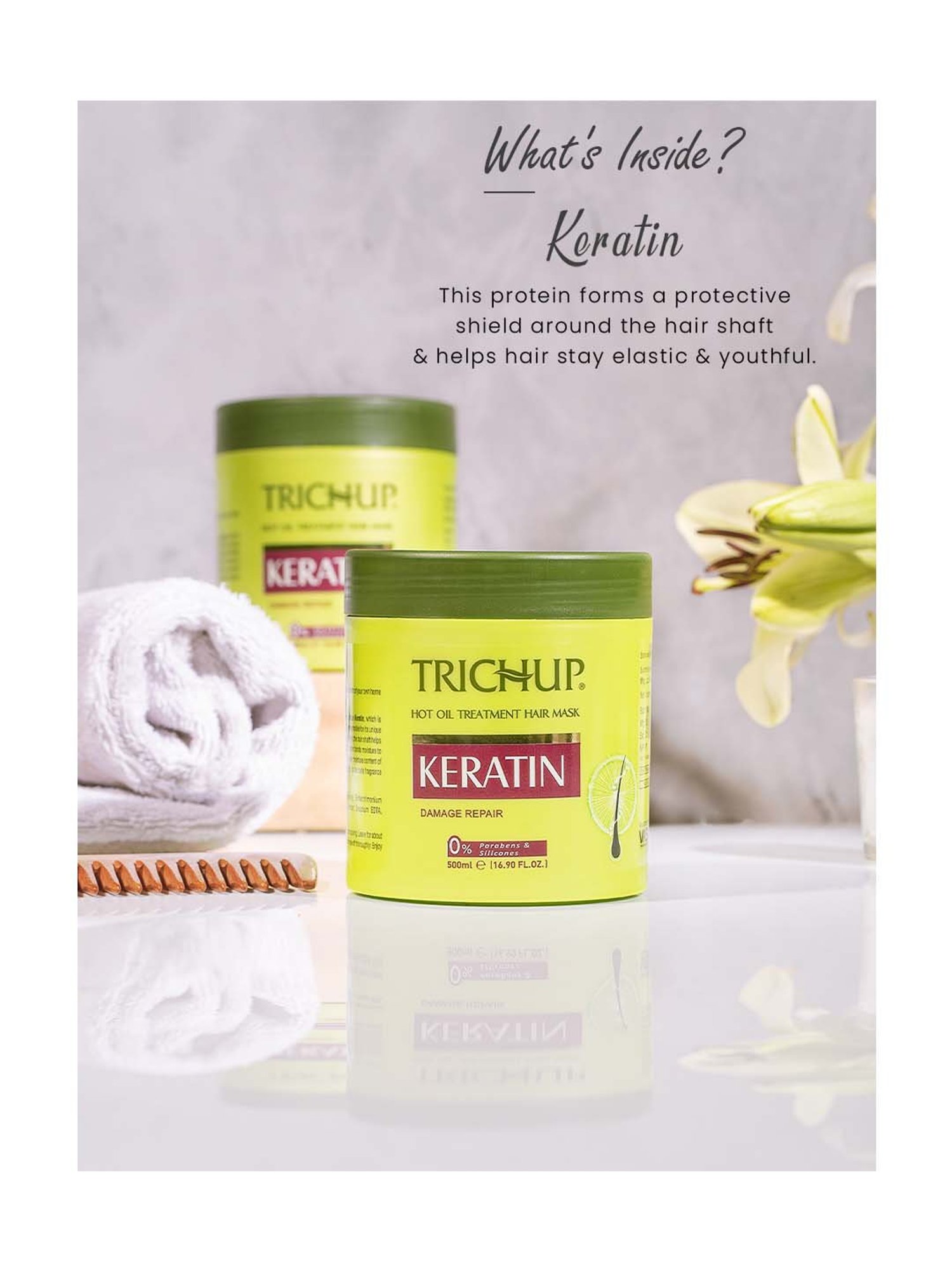 Trichup Hot Oil Treatment H.mask Keratin