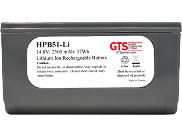GTS HPB51-LI Direct Replacement Battery for Intermec PB50 & PB51 Series Scanners (OEM Equivalent# 318-026-001)
