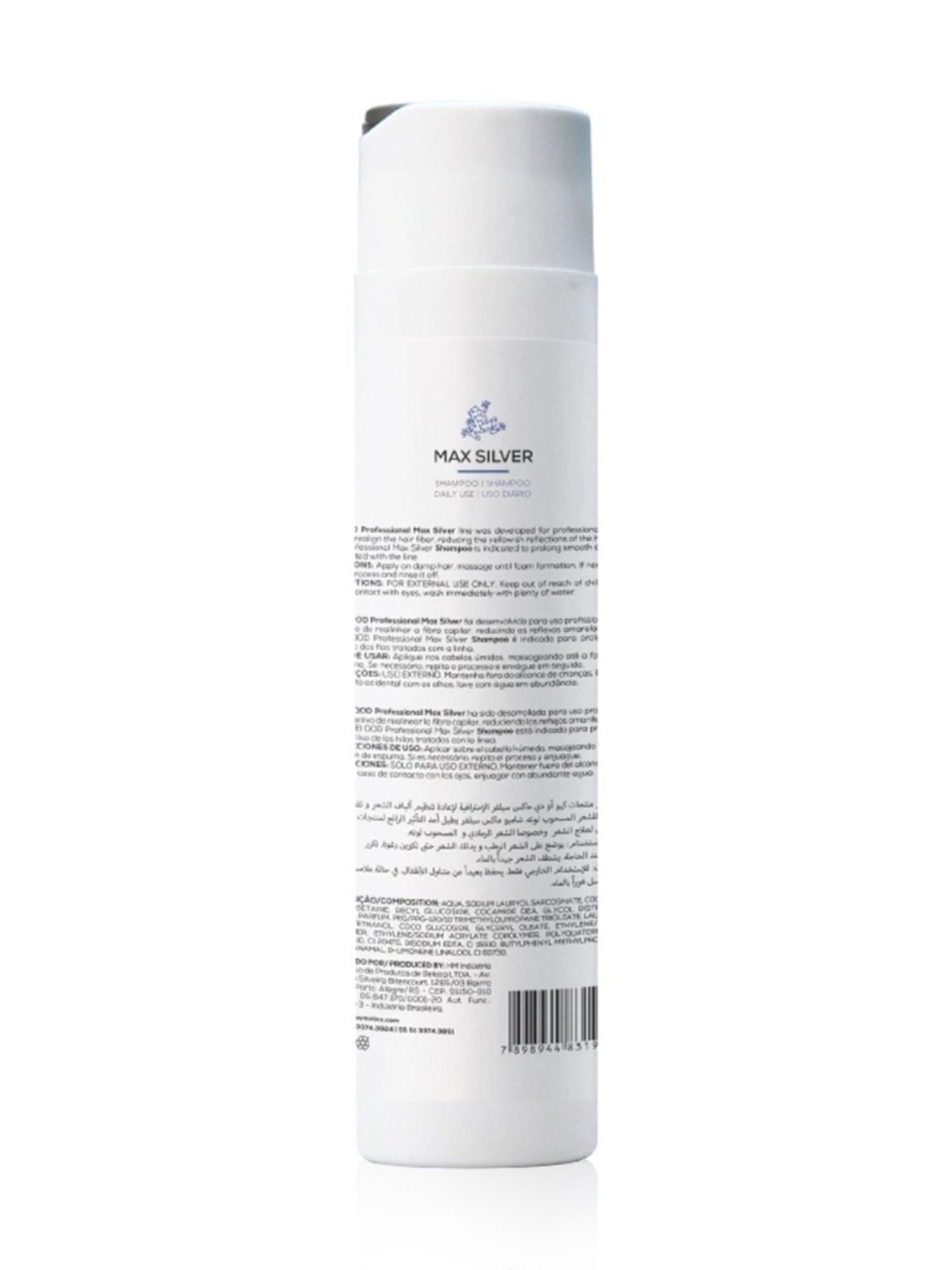 QOD Professional Max Silver Shampoo - 300 ml