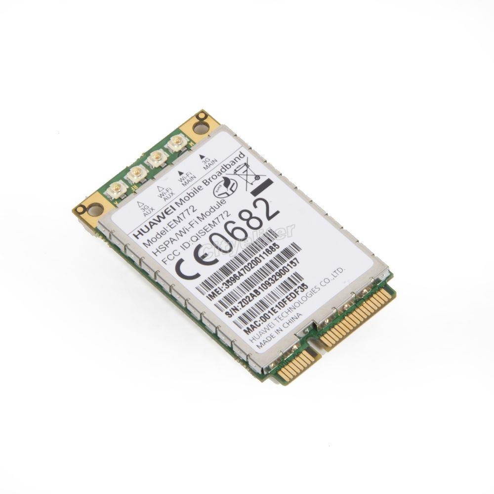 HuaWei EM772 Wireless 3G WWAN HSDPA WCDMA GPRS Module WIFI PCI-E Card 7.2Mbps