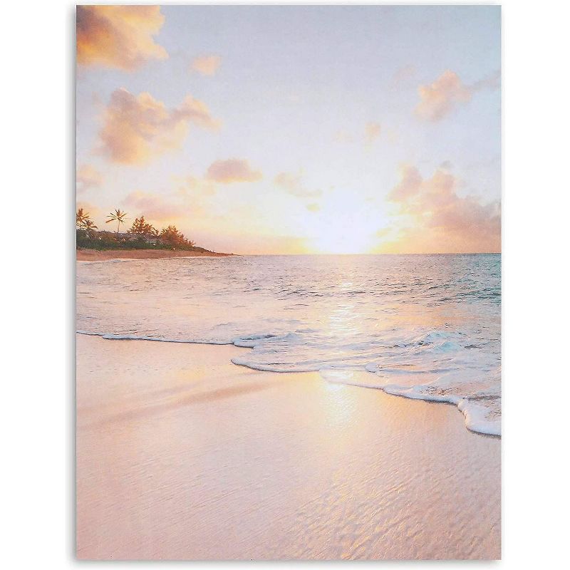 Pipilo Press 96-Sheet Sunset Beach Stationery Paper for Home and Office, 8.5" x 11"