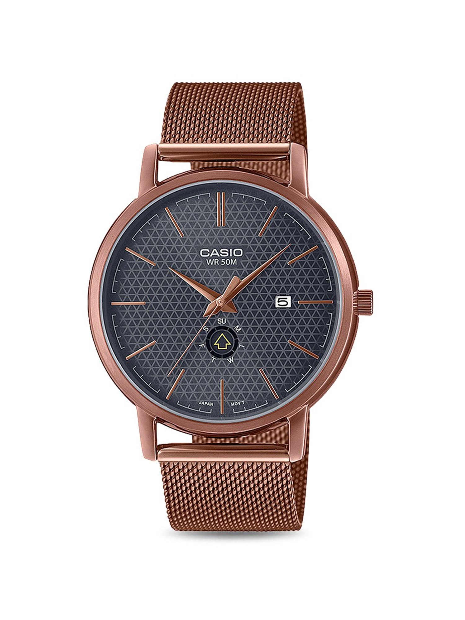 Casio MTP-B125MR-8AVDF Enticer Analog Watch for Men