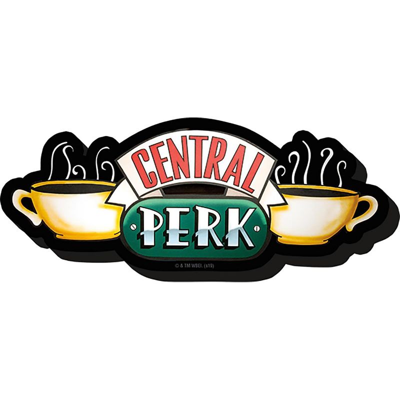 NMR Distribution Friends Central Perk Logo Plastic Magnet