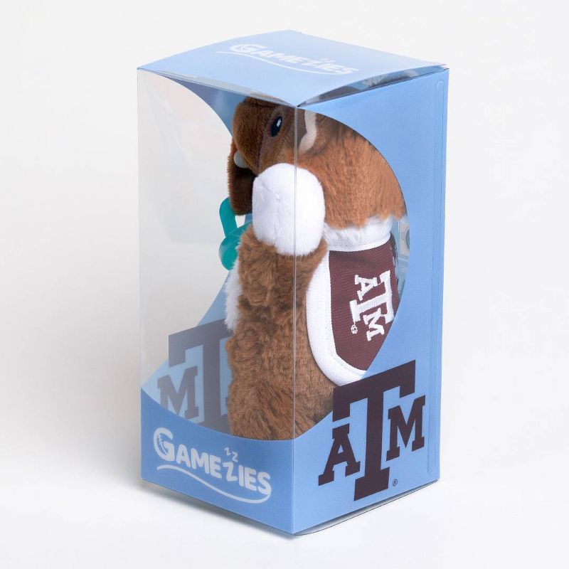 Gamezies Texas A&M University Mascot - Reveille Pacifier Toy