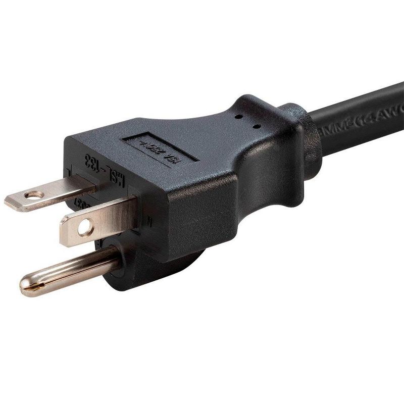 D'Addario Planet Waves IEC to NEMA Plug Power Cable, 10FT 10 ft. Red/Black