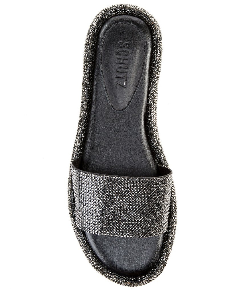 Schutz Alcina Jewel Embellished Slides