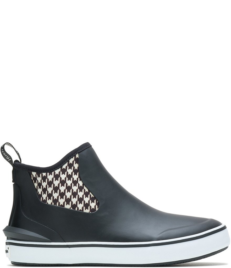 Hush Puppies Houndstooth Waterproof Rain Sneakers